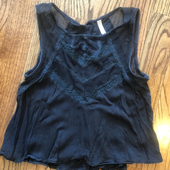 Free People Tops - Free People Black XS Tank Top